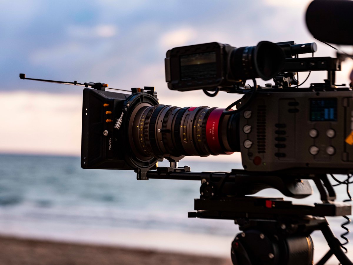 An idyllic day. Traveling light with a single <a href="/ARRIChannel/">ARRI</a> on sticks as we shoot a promo for a client on the beach at sunrise. #filmcrew dragonflystories.tv/capabilities/