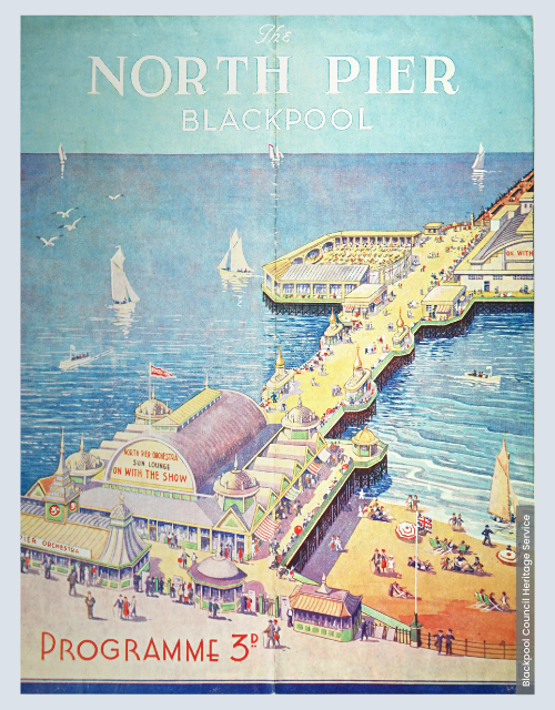 North Pier is both the oldest and longest of the 3 piers in Blackpool, and it has been welcoming visitors since opening in 1863. It is a designated Grade II listed building, the only Pier in Blackpool to have such status. #HeritageBlackpool #Blackpool #NorthPier #ListedBuilding