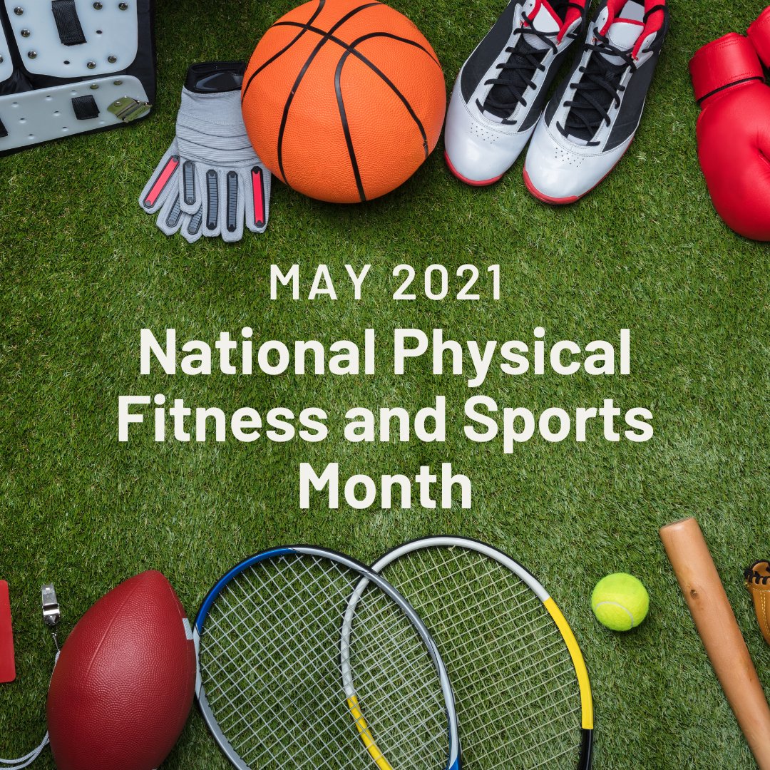 May is National Physical Fitness and Sports Month. Let's remind ourselves  how important physical activity is! Check out the resources on physical fitness: actionforhealthykids.org/activity/celeb…
