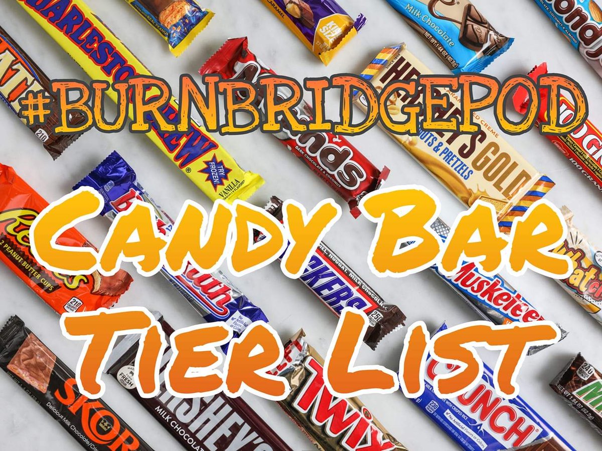 BurnBridgePod's tweet image. What are some of your favorite and least favorite candy bars?

Drop a comment down below, leave us a voice message over at:
anchor.fm/theburningbrid…

Or Email us at: TheBurningBridgesPod@gmail.com