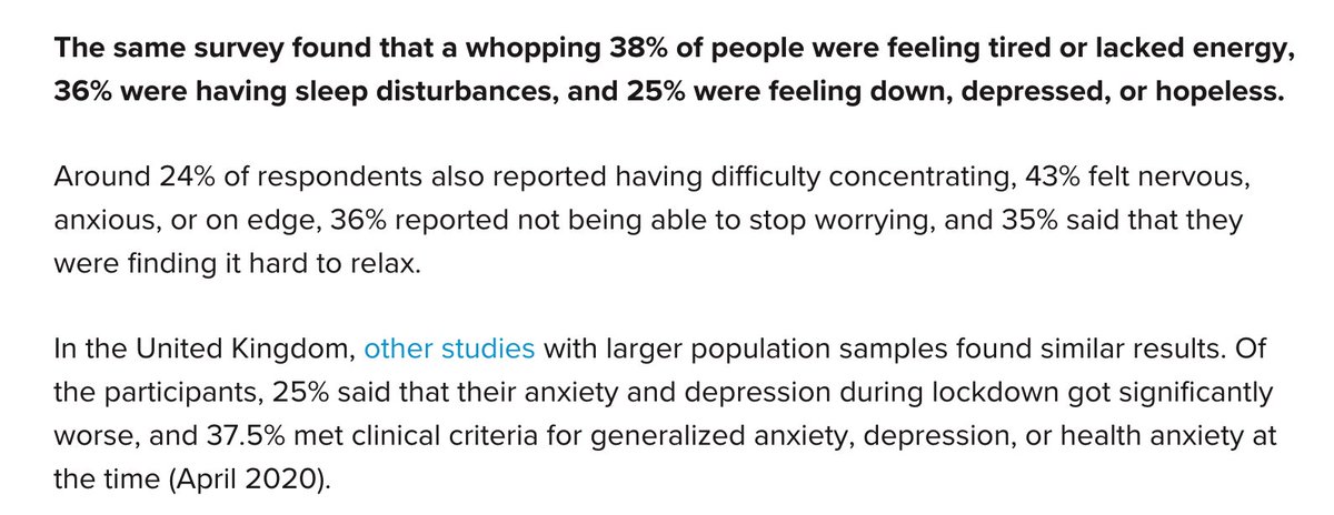 Mental health tailwinds are strongCovid-19 has brought with it isolation, anxiety, depression. These statistics are rising as the Pandemic lengthensMore frighteningly, the Pandemic has disrupted mental health services globallySee below worrying attachments..