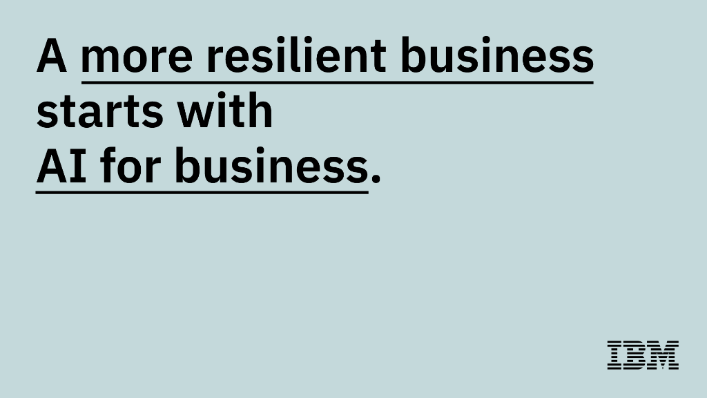 IBMwatsonx's tweet photo. The future of work is infused with #AI. Companies are reimagining intelligent workflows and using predictive #machinelearning to thrive in the face of uncertainty. Learn more from the experts in session 2298 at #Think2021: https://t.co/EytxqoRs1G https://t.co/mFAPgjQCc8