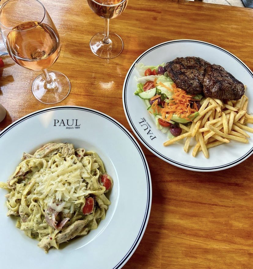 PAULSouthAfrica's tweet photo. Pasta or Steak this evening? ๐๐ฅฉ
#repost @xnosh_m ๐ธ
#paulbakerysa #paulrestaurant #pasta #pastaislife #rumpsteak #succulent #tendersteak #joburgfoodie #joburglife #jozirestaurants #dinnerideas #dinnertime #dinneratpaul https://t.co/Zw7C2sgBRW