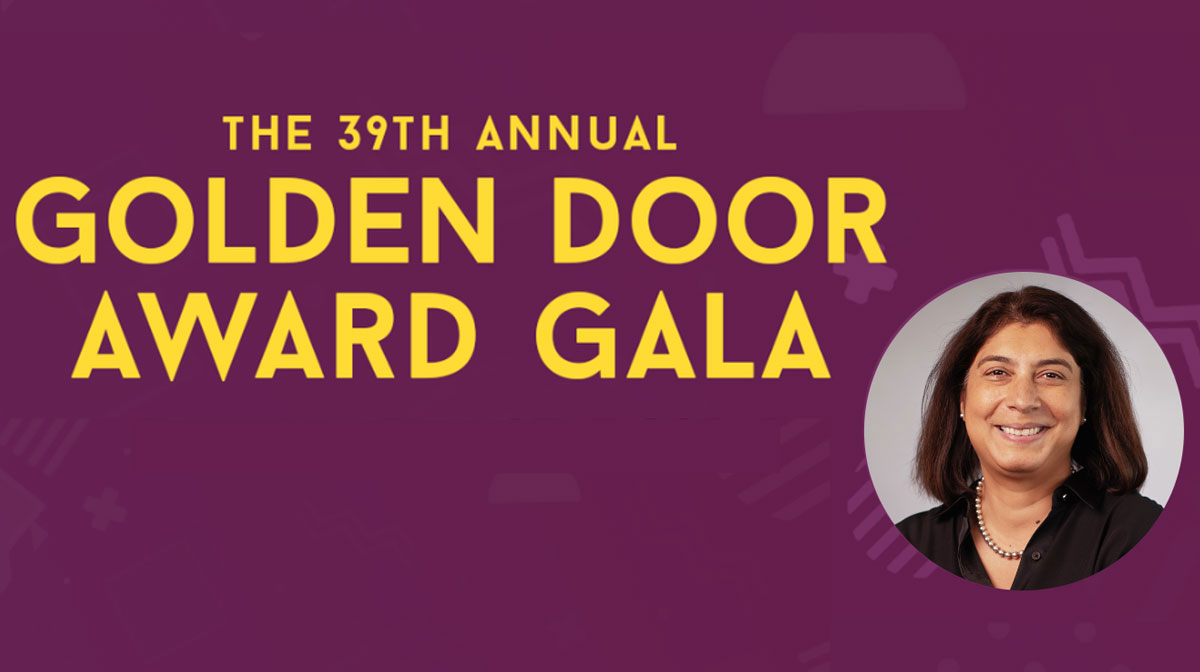 Congratulations to our CEO and president, Dr. Reshma Kewalramani for being this year’s International Institute of New England Golden Door Award recipient!

Learn more about this tremendous achievement: bit.ly/3ehcVK1 <a href="/iine/">International Institute of New England</a>