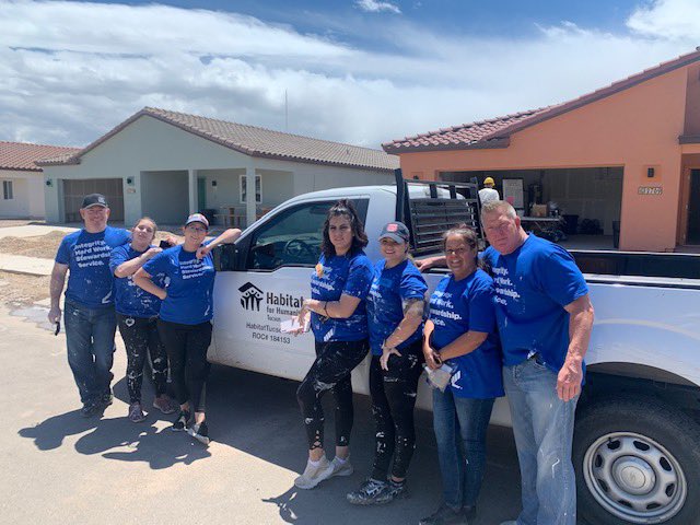 theLHMcompany's tweet photo. Employees from the Larry H. Miller Group of Companies are providing service to dozens of organizations in nine western states this week. We’re proud to be living our mission to enrich lives and to make the world a better place. #LHMValues https://t.co/DP9PMkgP3l