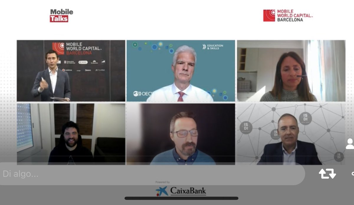 carmenpellicer_'s tweet image. No confundir lo urgente y lo importante... el desafío es conectar la tecnología y el aprendizaje... los dispositivos no son suficiente... @MarcSanzLopez @SchleicherOECD #MobileTalks @ISDI_edu @MWCapital