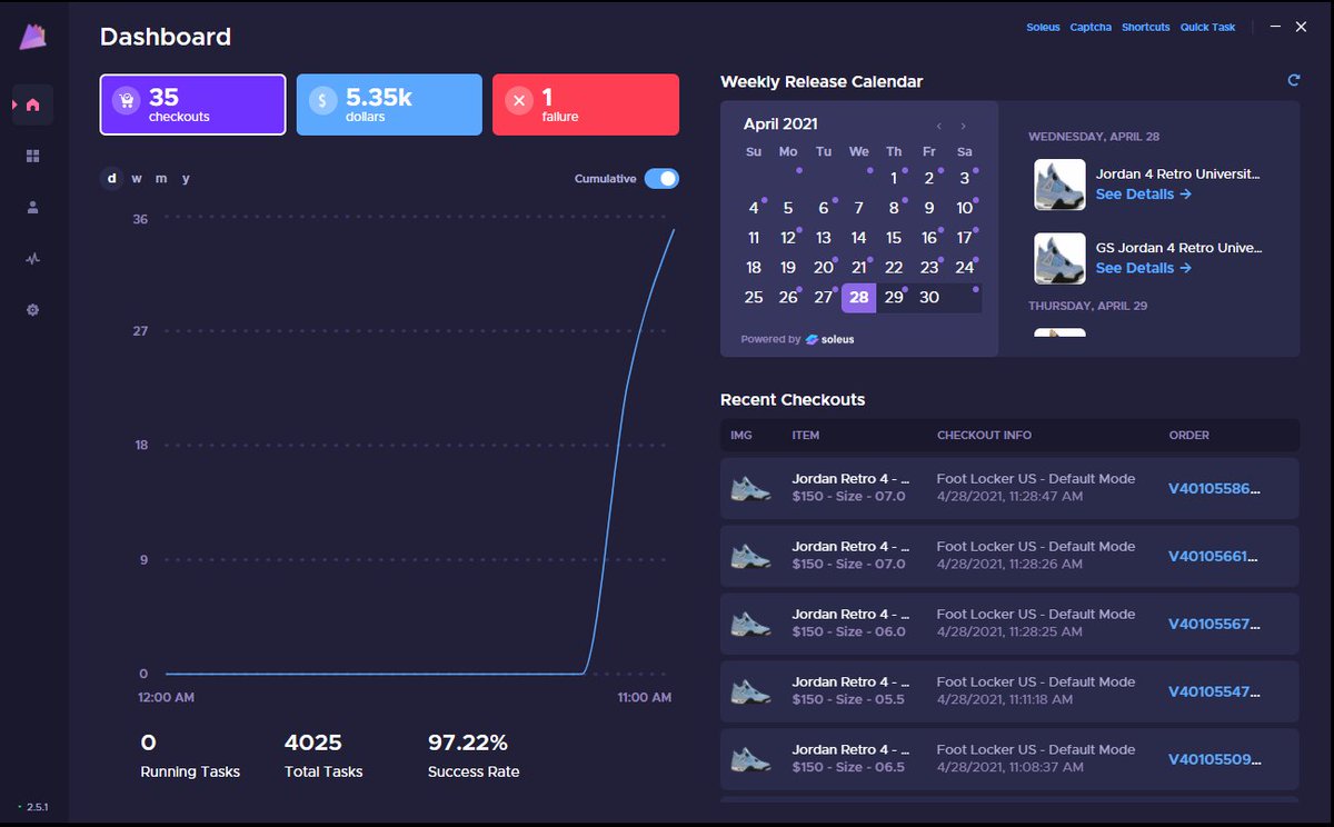 35 Pairs <a href="/PrismAIO/">Prism</a> 

@Soleus <a href="/LoopProxy/">Loop Proxy</a>
