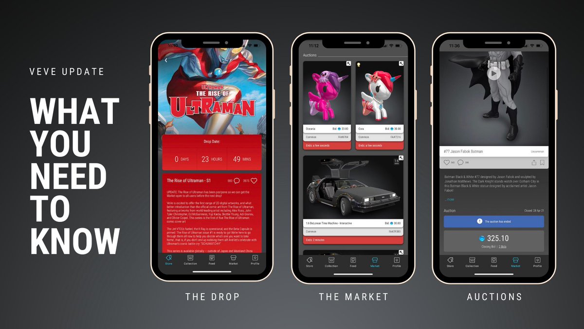 1/ What You Need to Know

It's been one week since we delayed the drop to reopen the Market and we're pleased to report that all is operating as expected. Over the past 7 days, more than 10,000 digital collectibles have been listed with millions in transactions completed.