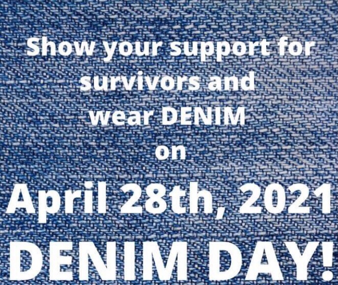 Today, join LAPD and Peace Over Violence as we wear denim jeans to show our support of sexual assault survivors and bring awareness to sexual assault. 

#denimday #endsexualassault #peaceoverviolence 
#CaptainRickStabile 
#lapd_captain_hurtado