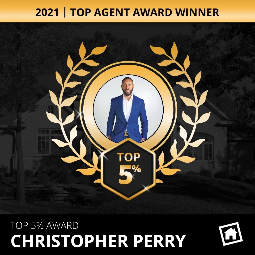 theechrisperry's tweet photo. Top 5% agent out of over 1 Million Realtors. That just says to me I need to go harder to be in the top 1%! https://t.co/mz8S1IwHg8