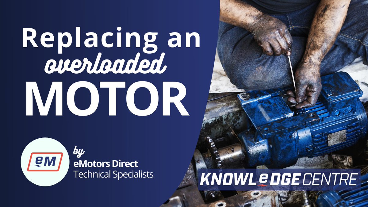 eMotorsDirect's tweet photo. Did you know that a motor damaged due to an overload situation is not covered under your manufacturer warranty?⁠ Read more here - https://t.co/I22XhklFfQ
#GetMoreOutOfYourMotors #eMotorsDirect #ElectricMotors #overload #overheating #motorreplacement #warranty #efficiency https://t.co/lQ1ssScQrl
