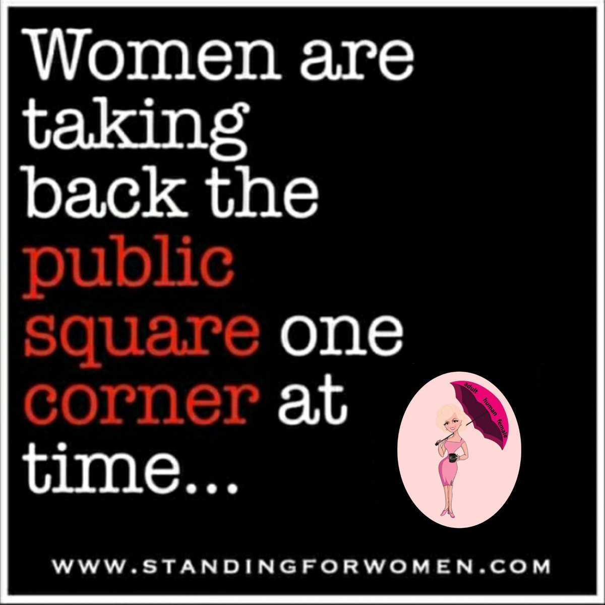 Standing For Women on Twitter "Update; Posie Parker will be at