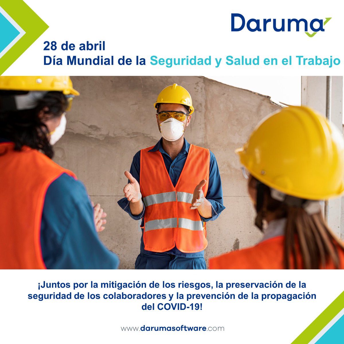 SoftwareDaruma's tweet photo. La #iso45001 brinda herramientas para prevenir riesgos laborales y para proteger la seguridad y salud de las organizaciones. Conoce más en: https://t.co/Njrv1ZkXa4

#darumasoftware #sistemasdegestión #softwaredegestión #SST #mejoracontinua #gestióndecalidad https://t.co/67dydE19G4