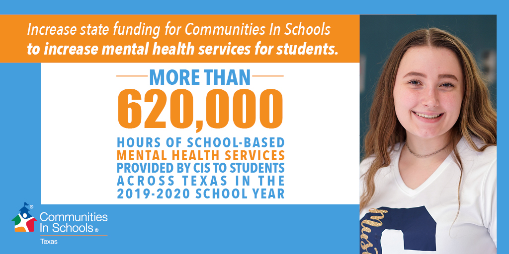 As the #txlege works to address the COVID slide, it's critical the state increase its investment in CIS, the largest provider of campus-based mental health services for students. Amid the pandemic, the demand for CIS services is even greater. Learn more at cisoftexas.org