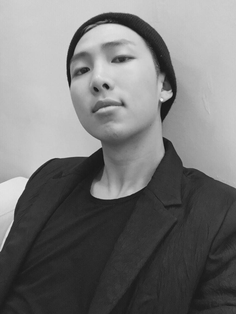 Namjoon's b&w selcas... are another level a lil thread  #KimNamjoon  @BTS_twt