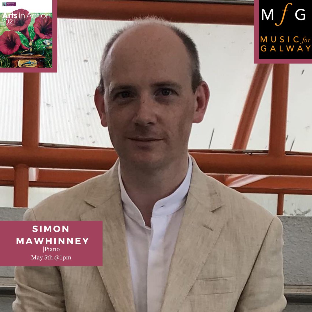 Article in the @galwayad by @KernanAndrews about our next free Lunchtime Concert in partnership with @NUIGArtsAction - Contemporary Pianist Simon Mawhinney will perform next Wednesday May 5th at 1pm Tickets (Free) available: bit.ly/2R3xbHa