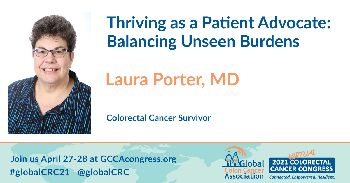 Nicole Sheahan (@nicolemsheahan) on Twitter photo Watching <a href="/DrLauraPorter/">Laura D Porter, MD FASCO</a>'s presentation on burnout, sadness from losing friends to cancer, & survivor's guilt. It's so raw & important to talk about. Thinking of all our patient advocates that are grieving the loss of their fellow advocates.💙 gccacongress.org #GlobalCRC21 Watching <a href="/DrLauraPorter/">Laura D Porter, MD FASCO</a>'s presentation on burnout, sadness from losing friends to cancer, & survivor's guilt. It's so raw & important to talk about. Thinking of all our patient advocates that are grieving the loss of their fellow advocates.💙 gccacongress.org #GlobalCRC21