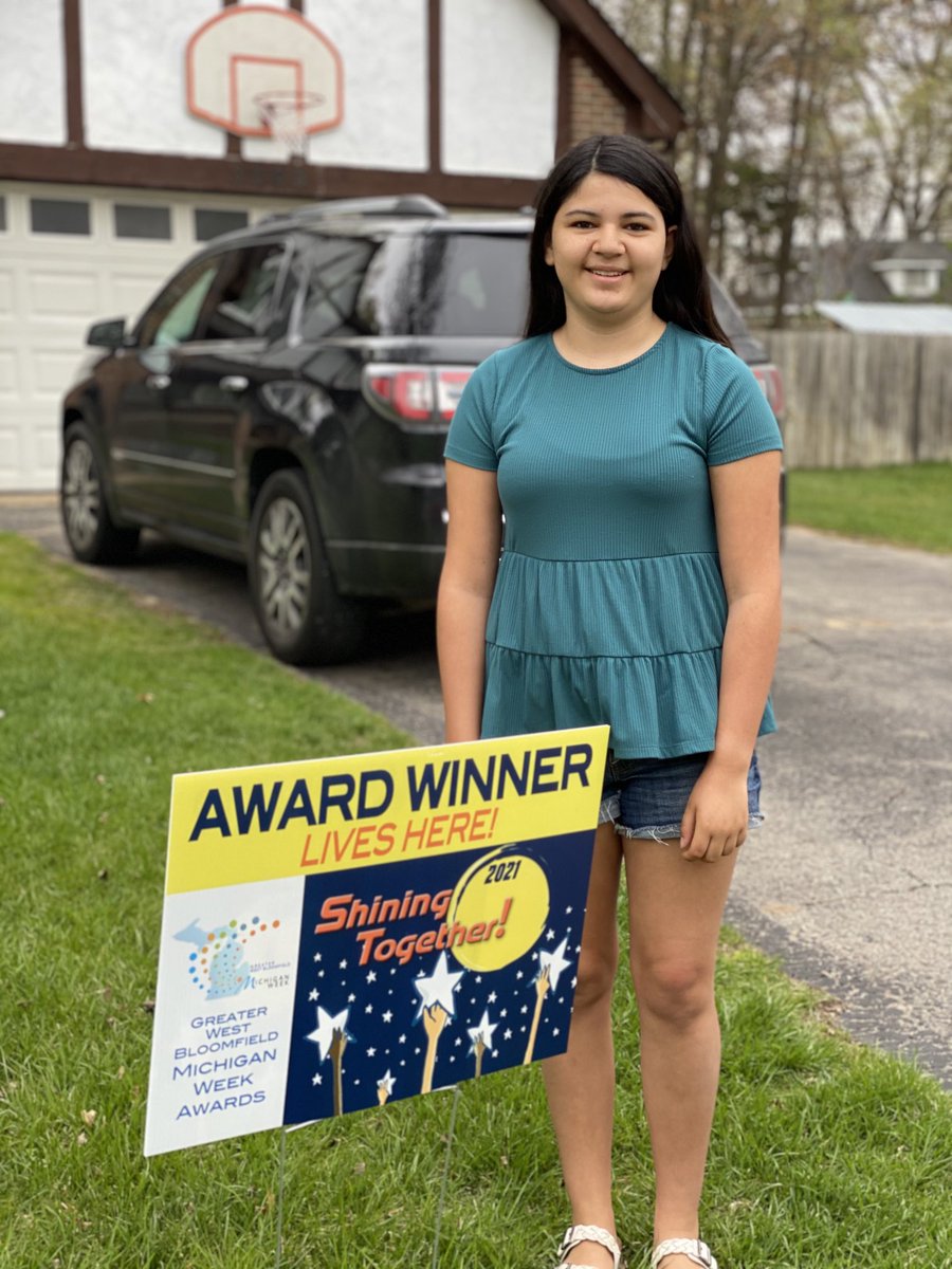 Congratulations Natalia Blouin, winner of the Hidden Treasures Honor Roll Award!