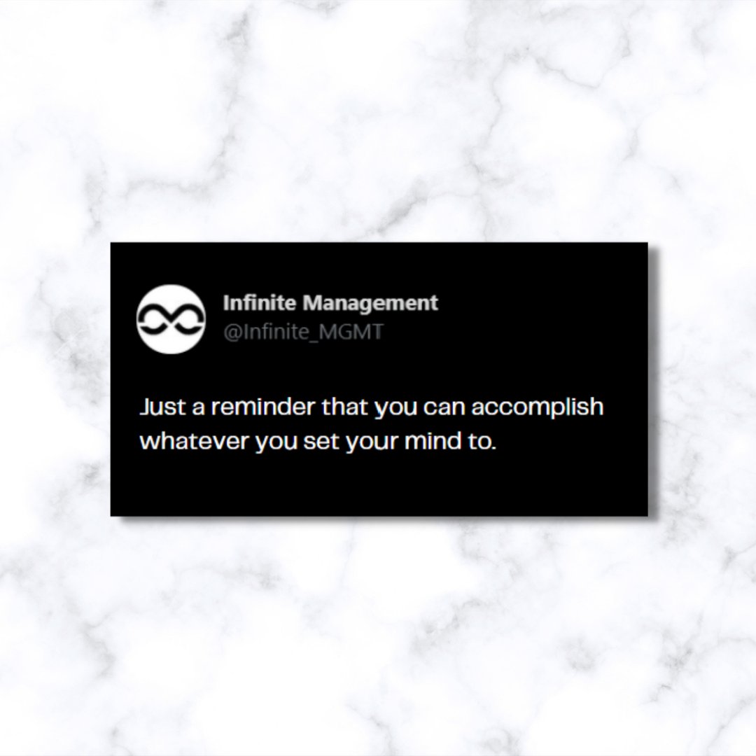 Infinite Management tweet media