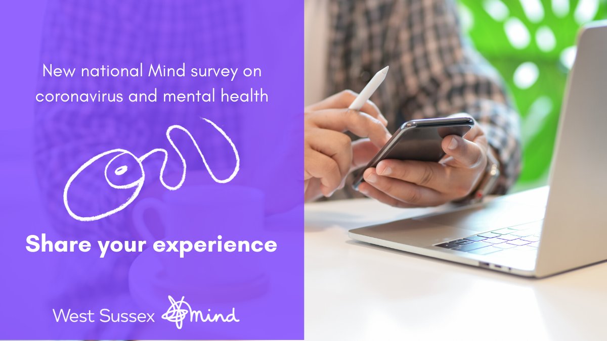 Have you got 10 minutes? If you’ve struggled with your mental health over the past year or in the past, national Mind wants to hear from you about how you are feeling and coping at the moment.

Follow this link to access the survey:
bit.ly/31aHcUA