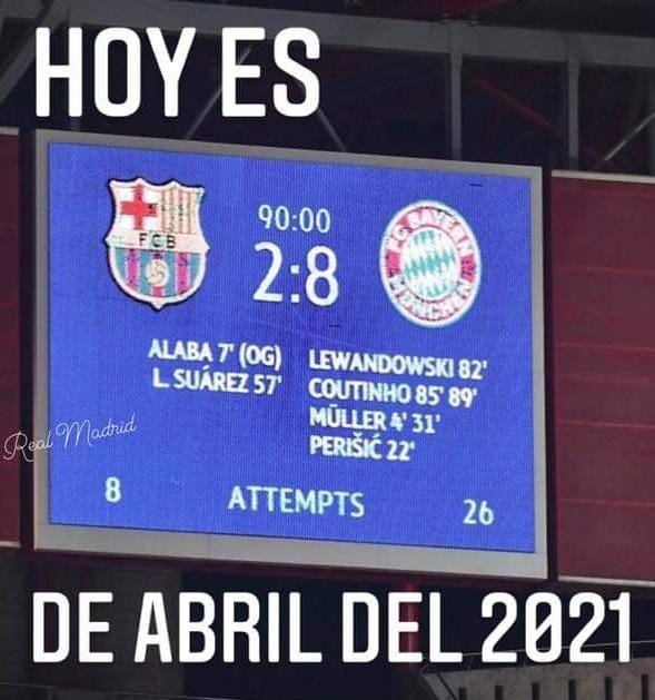 As_TomasRoncero's tweet photo. Un gran día para recordar la mayor goleada a un equipo de la megaelite. https://t.co/VkmNCPSn9z