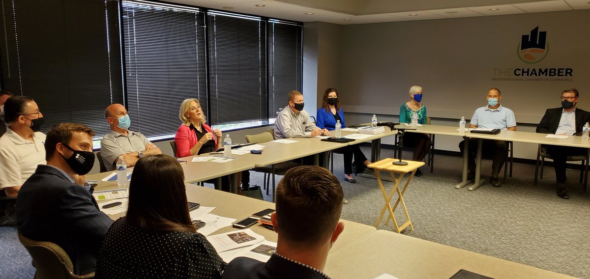 Great to have @SecJulieLorenz in #Wichita yesterday to speak to the <a href="/ChamberWichita/">Wichita Regional Chamber of Commerce</a> SCK Transportation Coalition about <a href="/KDOTHQ/">Kansas Department of Transportation</a>, the IKE program, the 2021 #ksleg Session, and federal infrastructure discussions!