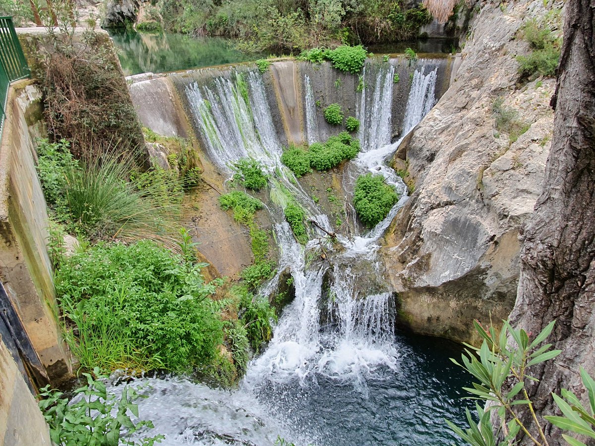 adria_revert's tweet photo. El Pou Clar, el paratge més famós d'Ontinyent, està espectacular ara al mes d'abril. 😍 I més després de les pluges que hem tingut!

Sabíeu per què té tanta aigua? Sabeu que els diferents pous del paratge (8) tenen diversos noms?

Obric fil amb curiositats del Pou Clar ⬇️ https://t.co/B2gW6JKpMV