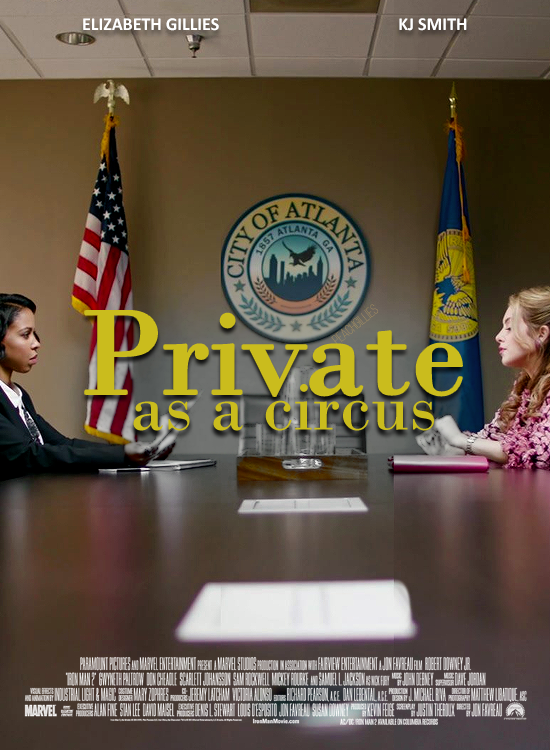 "1.04 - private as a circus" but make it a political thriller