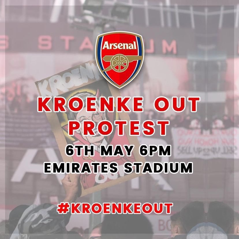 Daniel Ek is putting pressure on Stan Kroenke. We as fans must do the same. 

#KroenkeOut