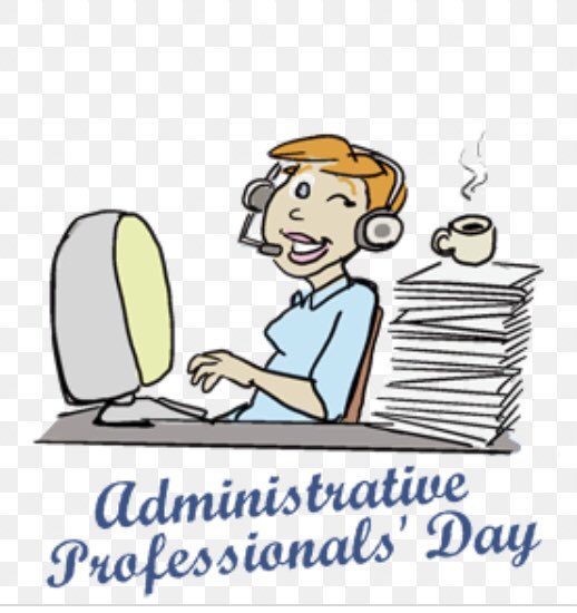 Happy Office Administrators Day to all in the district! You keep us in check and running! @sd47_board