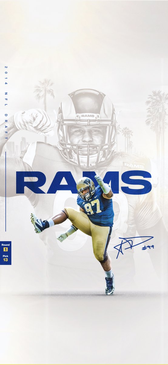 RamsNFL's tweet photo. With the 13th pick in the 2014 NFL Draft...

@AaronDonald97 x #WallpaperWednesday https://t.co/64RaFT2TZ3