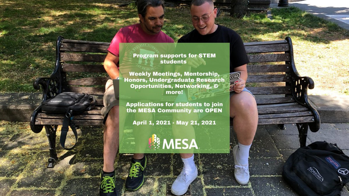 MESASSU's tweet photo. Every gift counts and makes a difference in the lives of our STEM students. You can make your donation at https://t.co/miyHAaglpL and search for “MESA” under Explore Our Funds.
#AllForSonomaState https://t.co/1ionR8oLi8