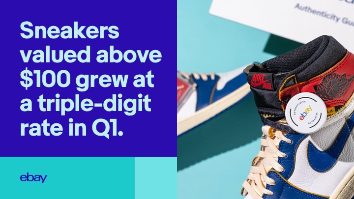 ebay sneakers twitter