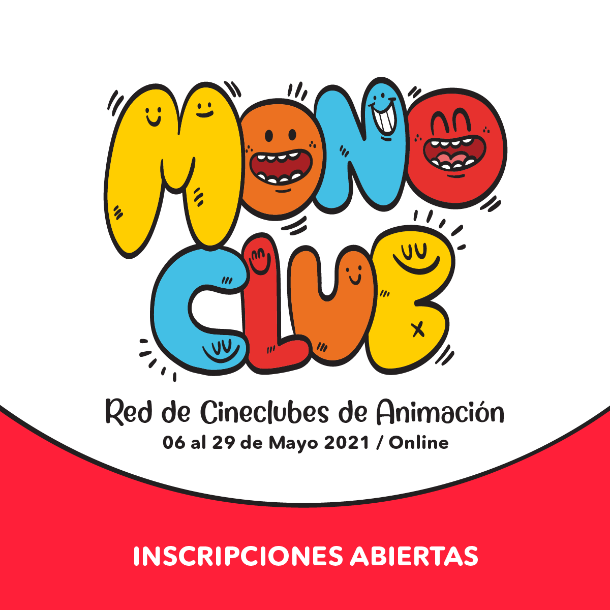 ChileCreativos's tweet photo. Del 6 al 29 de mayo se realizará una nueva versión de Mono Club, una Red de Cine Club de Animación chileno-latinoamericana, que llega de la mano de @Chilemonos.
Las inscripciones ya están abiertas en https://t.co/xTDZOP7att https://t.co/gauwExWmuH