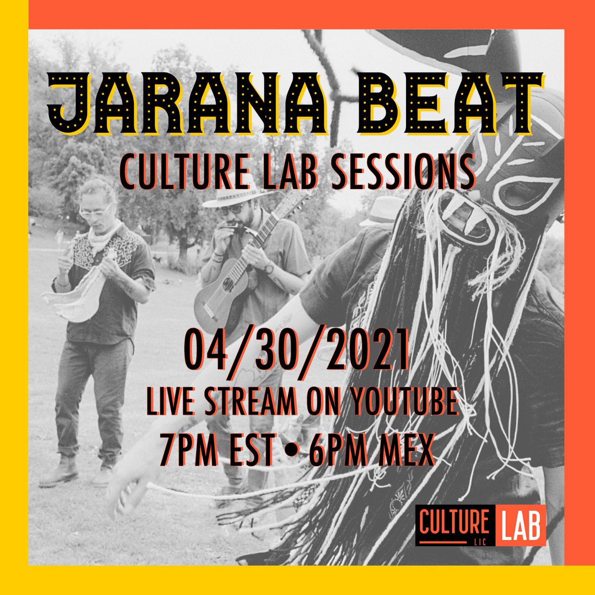 LIVE STREAM este viernes!!! Desde cualquier lugar del mundo. Sonido y vídeo totalmente en vivo. No se lo pierdan!! Click aquí para guardar el recordatorio: 
youtu.be/wiTs8UOgDcY