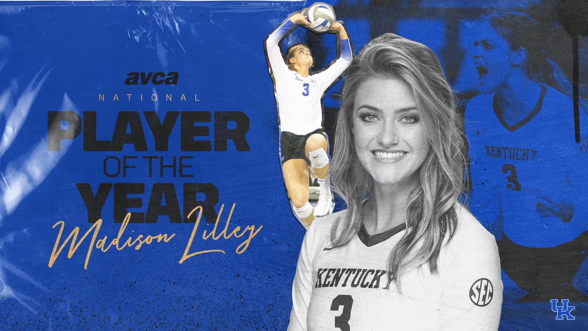 GoCatsDesign's tweet photo. What else can you say about the historic SEC + NCAA Championship season @KentuckyVB just completed?! Simply AWESOME! And @NathanHuff_ was there, all season long, turning out championship quality graphics. https://t.co/hqr1DcfPDb