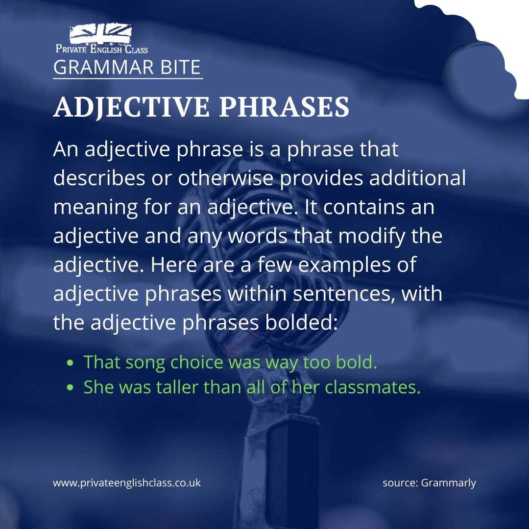 Adjective Phrase