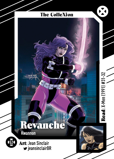 Another stud in a classic comic booking sense,  @jeansinclairBR got the assignment, to steal a meme. PERFECT juxtaposition. Speaking of which, I was ready to roll & he insisted on "fixing" Psylocke's colors when honestly, none of us would have noticed. But that's how you get great