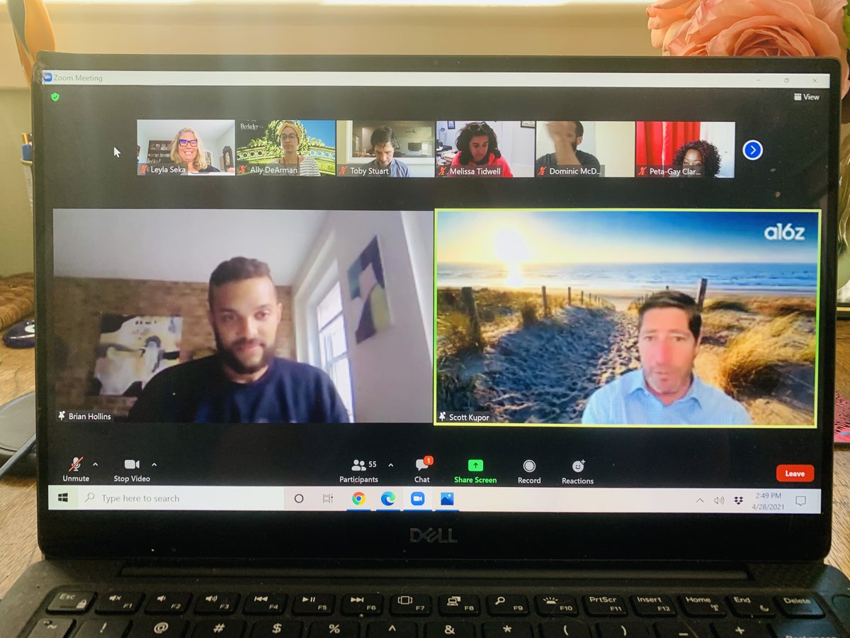 So honored to have <a href="/skupor/">Scott Kupor</a> here with us dropping straight <a href="/a16z/">a16z</a> knowledge on our <a href="/BlckVentureInst/">Black Venture Institute</a> Fellows.  Bravo <a href="/BHolls1/">Brian Hollins</a> on moderating!