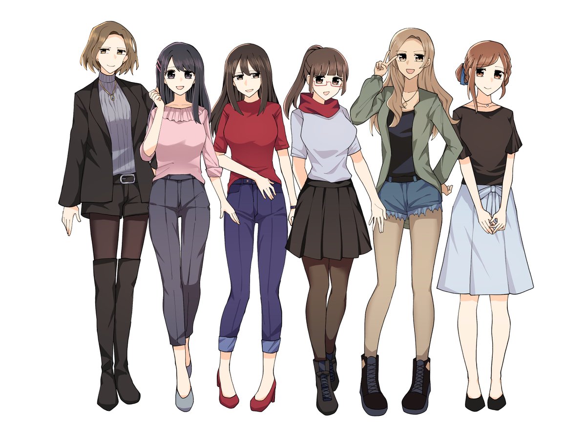 RSFP2021's tweet photo. この６名の女子たちは、
〔Ｓ女・女王様〕と〔Ｍ女・奴隷〕に分かれていきます。

作品の完成まで、どの子がどっちか是非予想されてみてくださいねっ。

#リクルートスーツ 
#Ｓ女　#女王様
#Ｍ女　#奴隷 https://t.co/OHqSV5fFsk