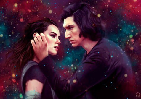 A thread of my fics and art commissioned Walking the stars https://archiveofourown.org/works/23154709  #reylo  #fixit  #wbw  #postcanon
