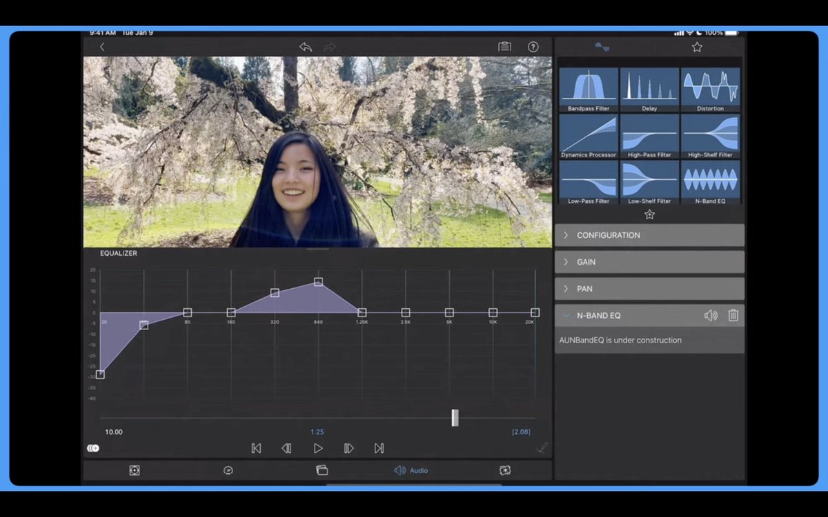 LumaFusion 2.5 Free features LumaFusion* Video Stabilization* Customizable User Interface* Direct external drive editing and export* Audio EQ* 3rd Party Audio Units* Dozens of small improvements to the editing experience.