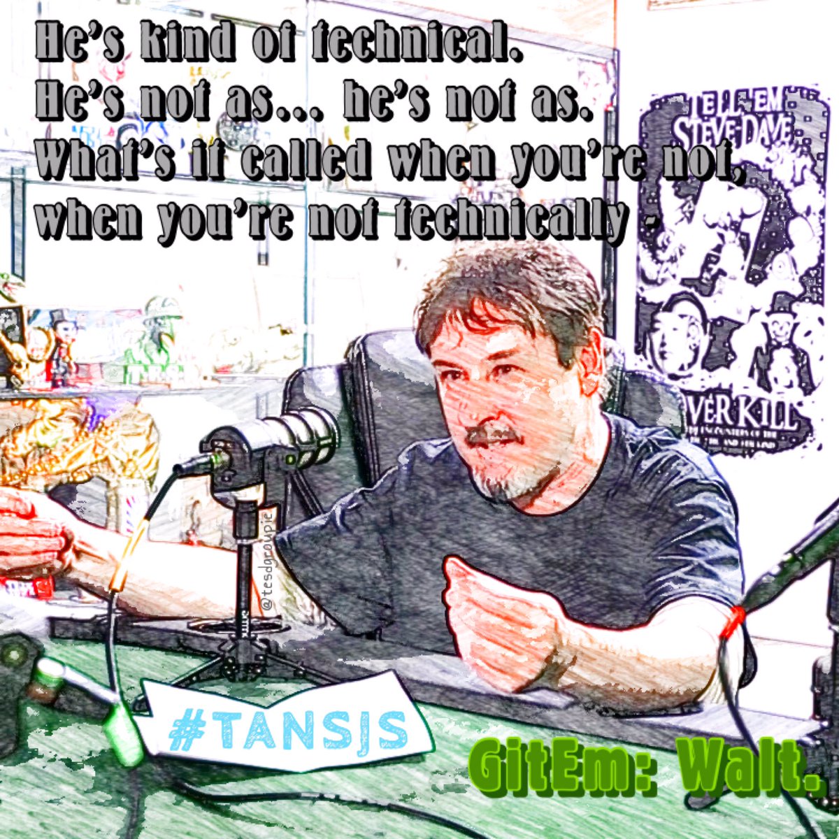 tesdgroupie's tweet image. The same answer as the one for… who has the best laugh ever?
Laugh and enjoy #WaltWednesday 🐜🎧💜 #waltopia #TANSJS #TESD #TESDquotes
