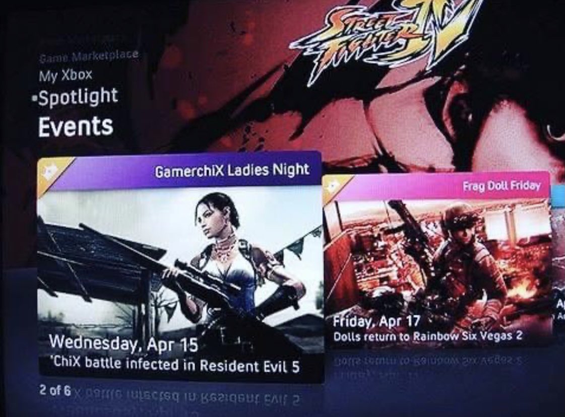 KATANNA_'s tweet photo. Fun throwback for my OG gamer ladies 😄💖 #FragDollFriday #GamerchiX #LadiesNight
..found saved on my photobucket from like, a million years ago 😛 https://t.co/KudkOpzrkJ
