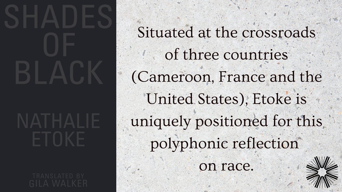 'Shades of Black' by #NathalieEtoke explores issues of identity and race through recent events in the US, including the murder of #GeorgeFloyd, and her own experiences as a French-born Cameroonian living in New York. In bookstores 1 May buff.ly/3vpxwmn #gazebobooks