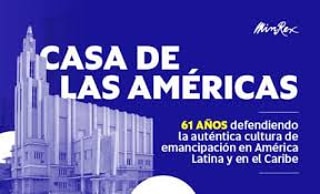 @DeZurdaTeam Felicitaciones a #CasaDeLasAméricas en su 61 aniversario,  lugar de cita de prestigiosos intelectuales de nuestra América. #Cuba🇨🇺 #QbaD♥️
#SemanaFlexible
#AbrazaLaVida