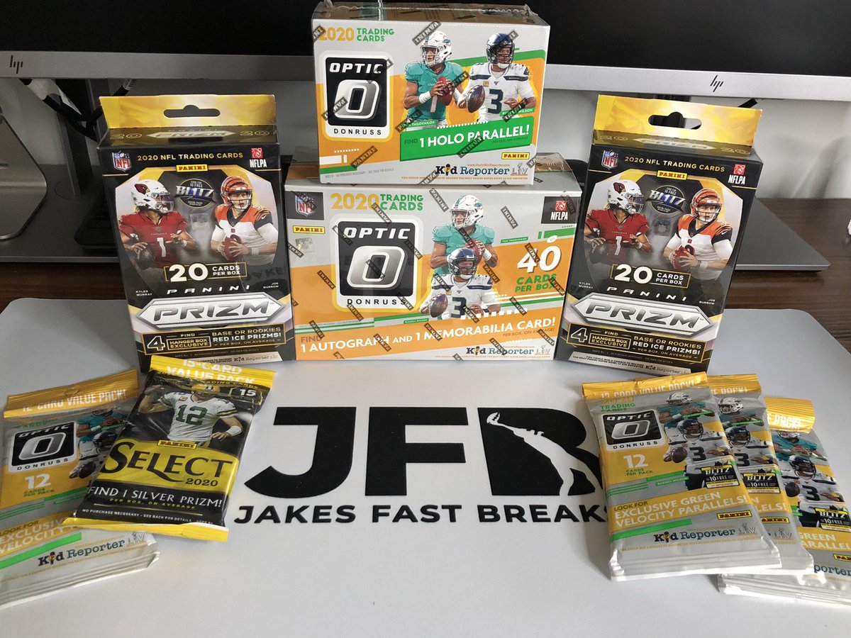 Collector_Jake's tweet image. 🚨Optic/Select/Prizm Break🚨

1 PYT + 1 Random (LAC, CIN, MIA &amp;amp; PHI 🔒)

$49 per spot, take $4 off additional spots. Claim team in comments!

Breaks tonight night if filled! 10 Spots left! Will get some fillers going soon if needed!

@Hobby_Connect @HobbyConnector @sports_sell