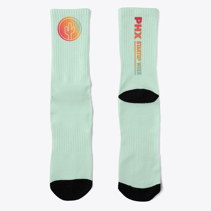 PHXStartupWeek's tweet photo. The #PHXStartupWeek 2021 socks are real and they're spectacular.

More: https://t.co/nGsO15d0mw https://t.co/NUw4ZqBfNK