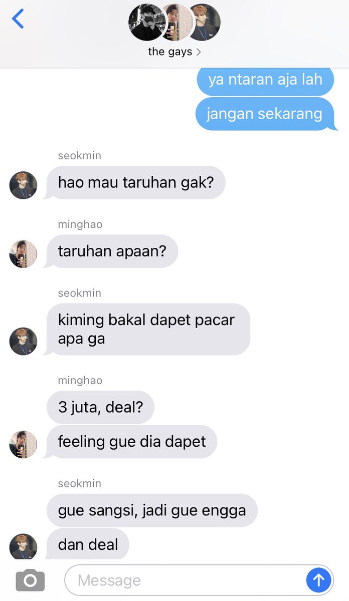 codinglanguage's tweet image. istirahat dan sebuah taruhan