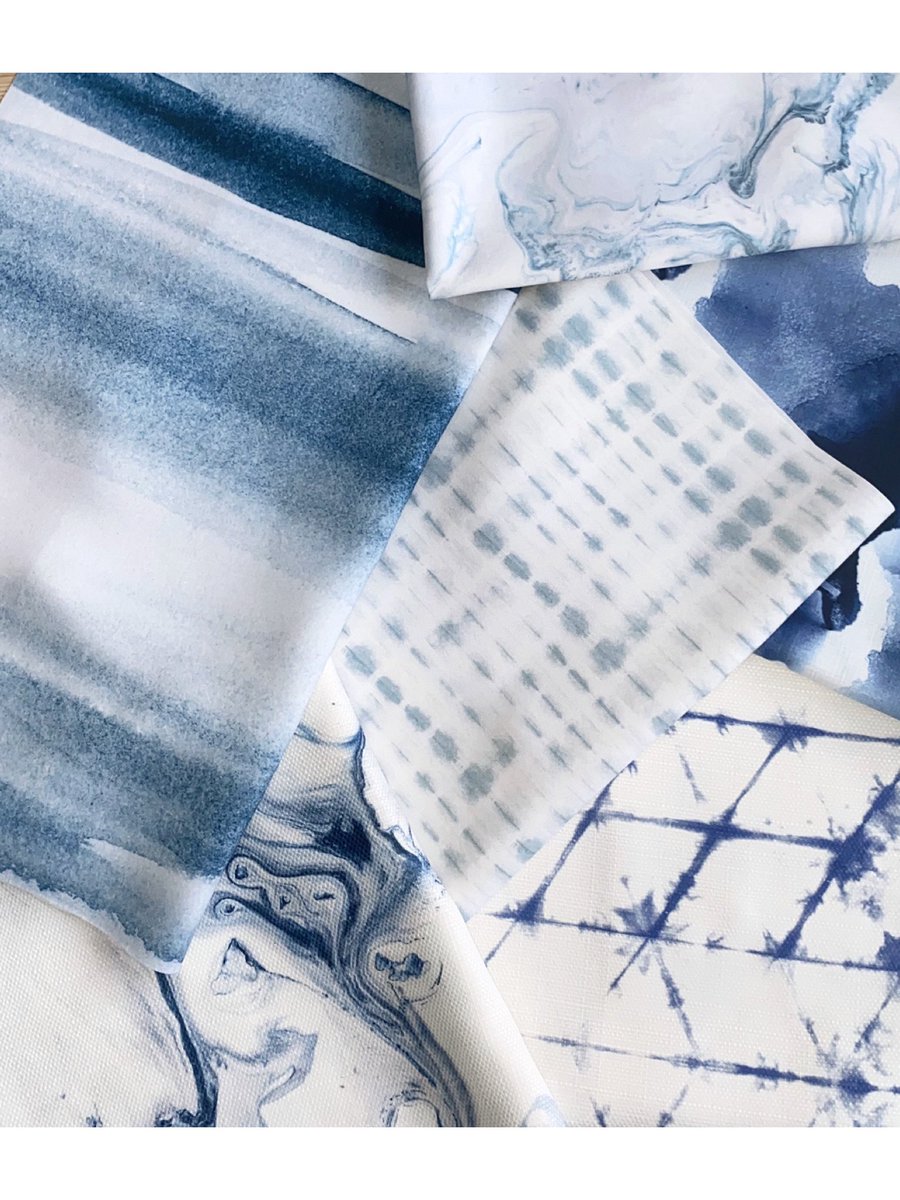BethGraceLewin's tweet photo. Some reason bespoke textile designs created for contract clients 🎨 https://t.co/XvD52wqDxj